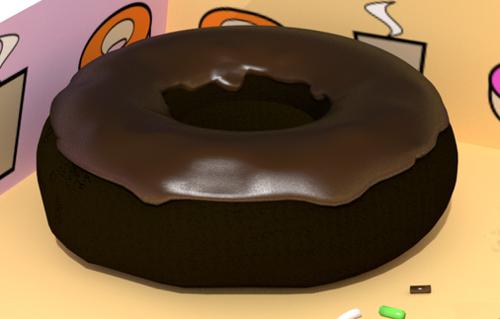 Double Chocolate Donut preview image